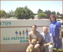 all faiths receiving home